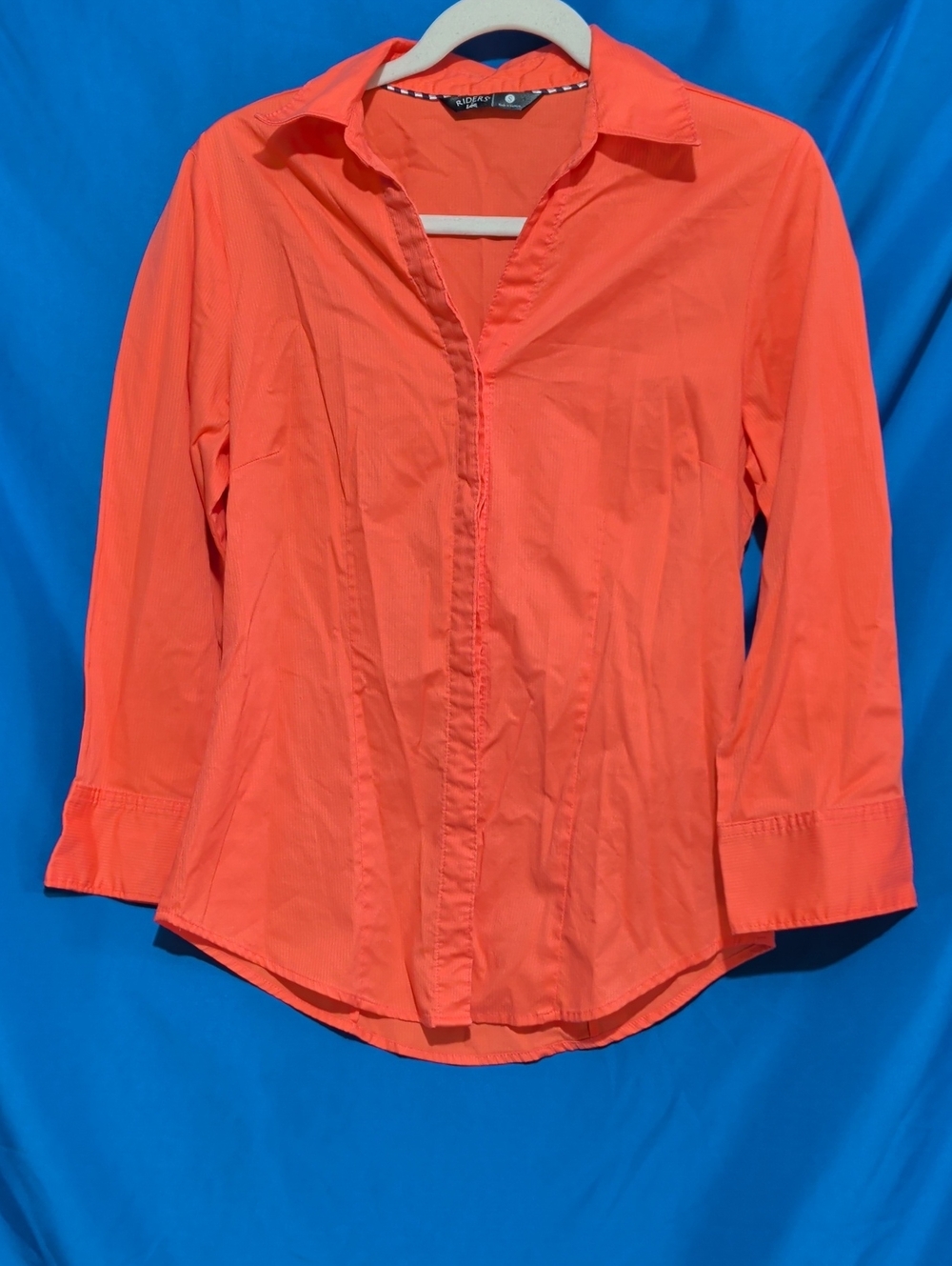 Riders by Lee Small Coral Button-Down Shirt